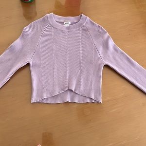 Garage purple sweater size small